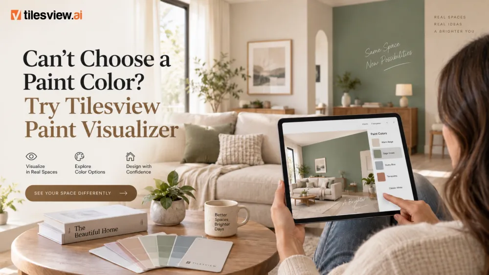 Kan du inte välja en färg? Prova Tilesview Paint Visualizer